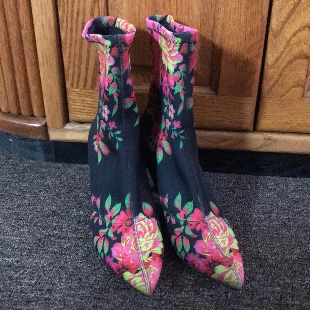 Leith Floral heels